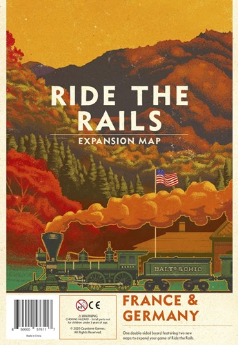 2!CAPIR202 Ride The Rails Board Game: France And Germany Expansion published by Capstone Games