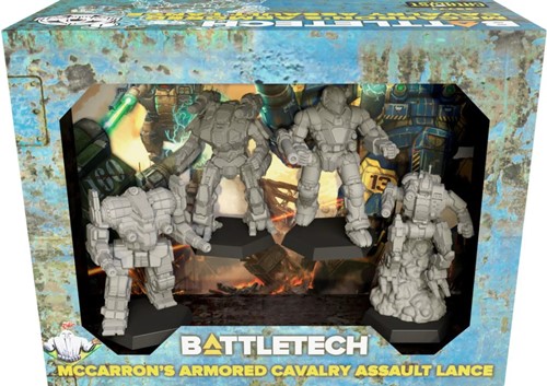 2!CAT35771 BattleTech: McCarrons Armored Cavalry Assault Lance published by Catalyst Game Labs