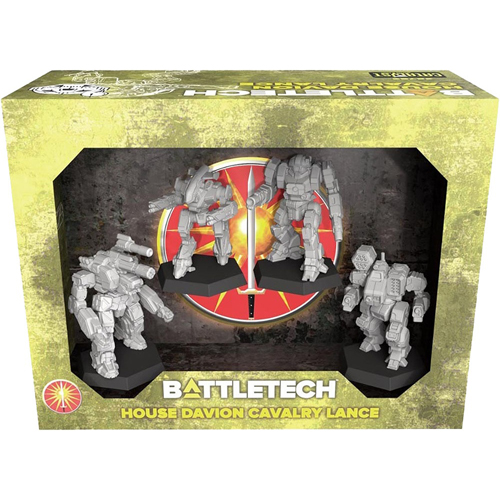 3!CAT35783 BattleTech: House Davion Cavalry Lance published by Catalyst Game Labs