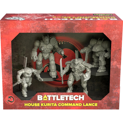 3!CAT35786 BattleTech: House Kurita Command Lance Pack published by Catalyst Game Labs