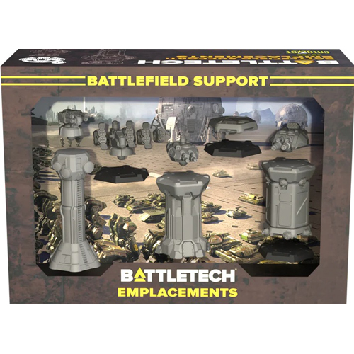 1!CAT35796 BattleTech: Battlefield Support Emplacements published by Catalyst Game Labs