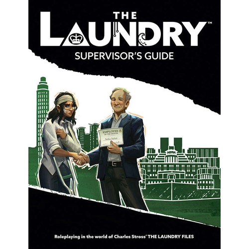 1!CB70800 The Laundry RPG: Supervisor's Guide published by Cubicle 7 Entertainment