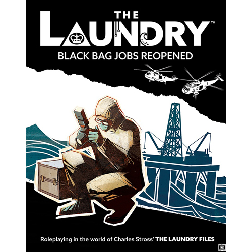 1!CB70804 The Laundry RPG: Black Bag Jobs Reopened published by Cubicle 7 Entertainment