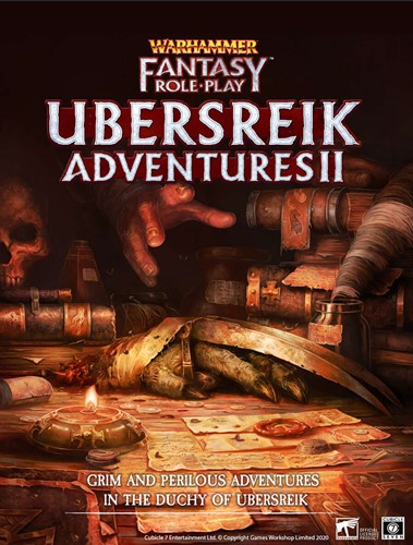 2!CB72436 Warhammer Fantasy RPG: 4th Edition Ubersreik Adventures 2 published by Cubicle 7 Entertainment