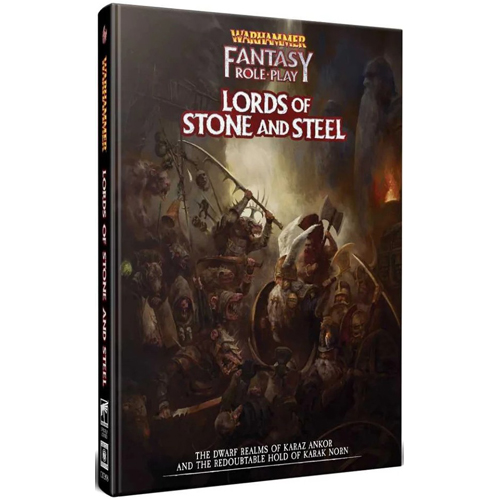 2!CB72498 Warhammer Fantasy RPG: 4th Edition: Lords Of Stone And Steel published by Cubicle 7 Entertainment