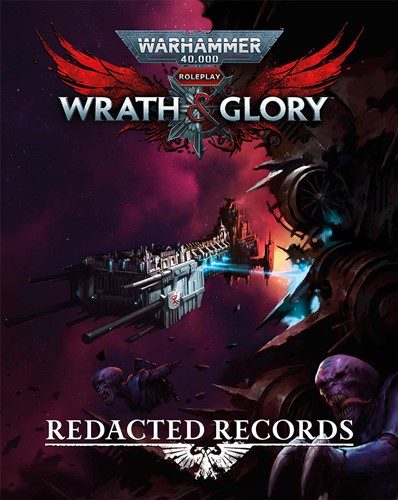 2!CB72616 Warhammer 40000 Roleplay RPG: Wrath And Glory Redacted Records published by Cubicle 7 Entertainment