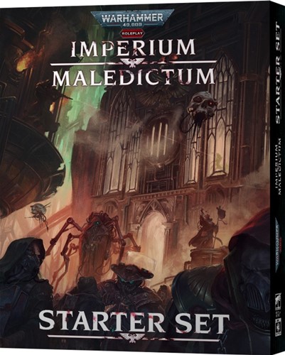 CB72701 Warhammer 40000 Roleplay RPG: Imperium Maledictum Starter Set published by Cubicle 7 Entertainment