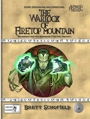 CB77009 Advanced Fighting Fantasy RPG: The Warlock Of Firetop Mountain published by Arion Games
