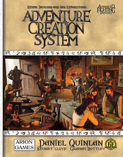 Advanced Fighting Fantasy RPG: Adventure Creation System (Hardback)