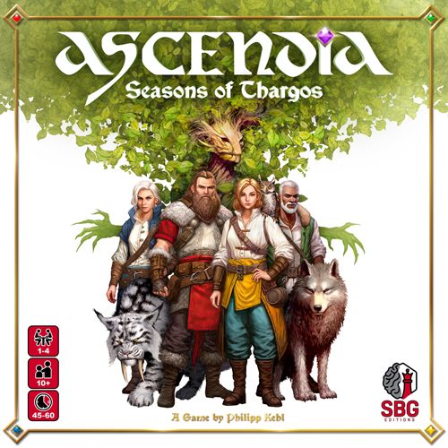 2!CEP023 Ascendia Board Game: Seasons of Thargos Core Set published by SBG Editions