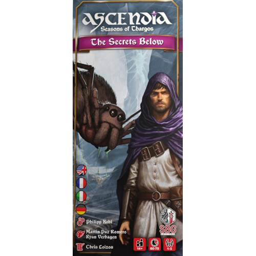 2!CEP024 Ascendia Board Game: The Secrets Below published by SBG Editions