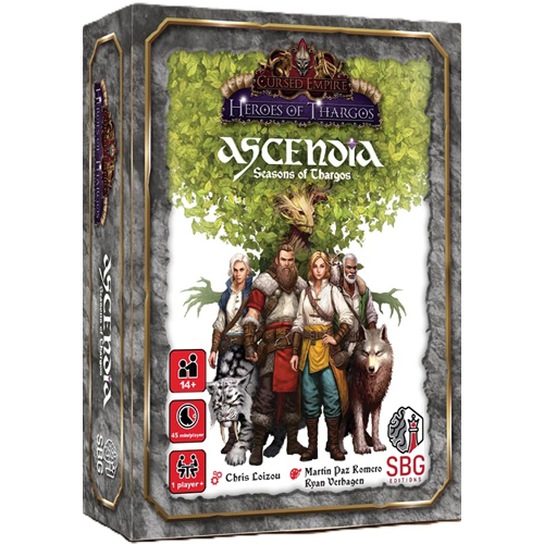 2!CEP026 Ascendia Board Game: Heroes Of Thargos Expansion published by SBG Editions