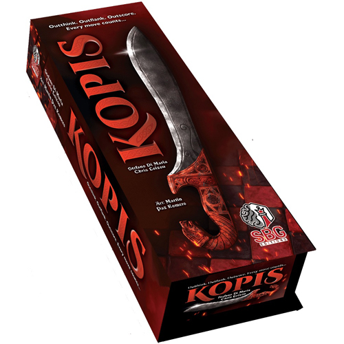 CEP041 Kopis Board Game published by SBG Editions