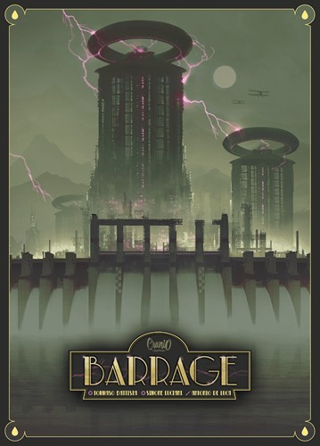 2!CGA19001 Barrage Board Game published by Cranio Creations