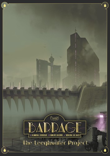 2!CGA19002 Barrage Board Game: The Leeghwater Project Expansion published by Cranio Creations