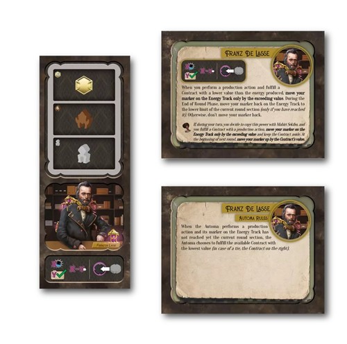2!CGA19011 Barrage Board Game: Executive Officer Promo D published by Cranio Creations