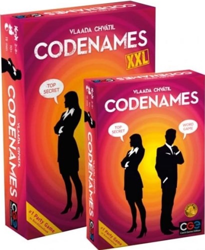 CGE00046 Codenames Card Game: XXL published by Czech Game Editions