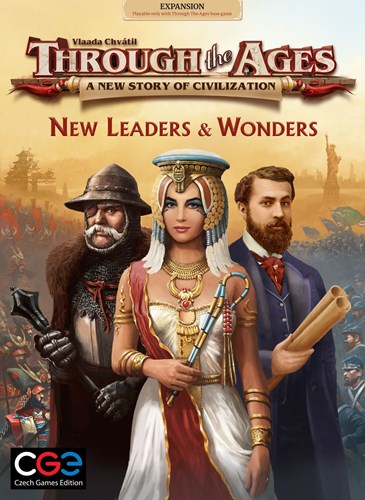 Through The Ages Board Game: New Leaders And Wonders Expansion