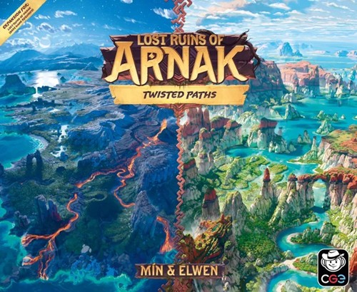 CGE00130 Lost Ruins Of Arnak Board Game: Twisted Paths Expansion published by Czech Game Editions