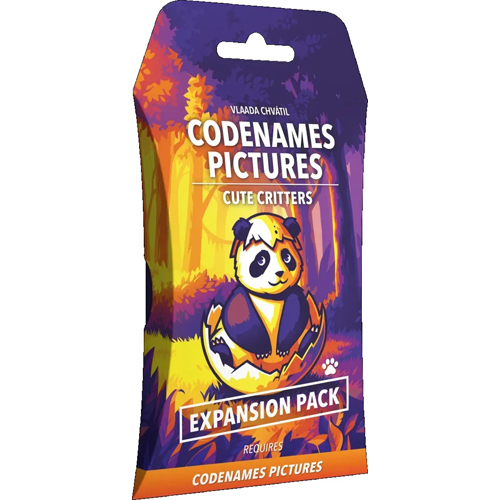 CGE00144 Codenames Card Game: Cute Critters Expansion Pack published by Czech Game Editions