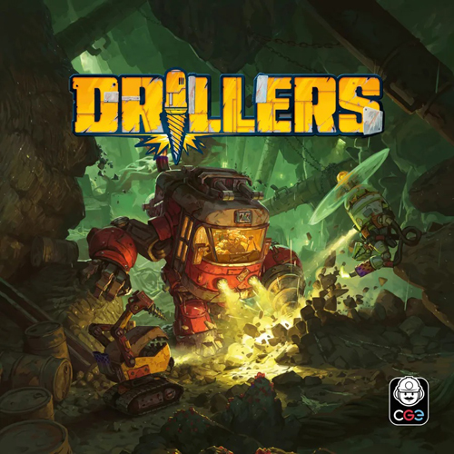 CGE00146 Drillers Board Game published by Czech Game Editions
