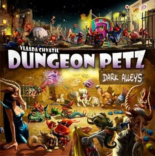 CGEDPDA Dungeon Petz Board Game: Dark Alleys Expansion published by Czech Game Editions