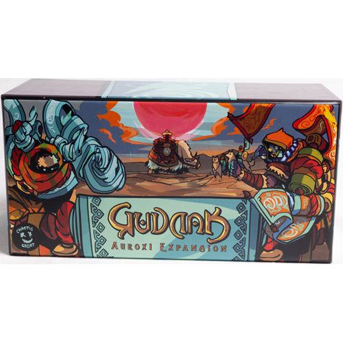 2!CGGGUDEXP002 Gudnak Board Game: Auroxi Expansion published by Chaotic Great Games