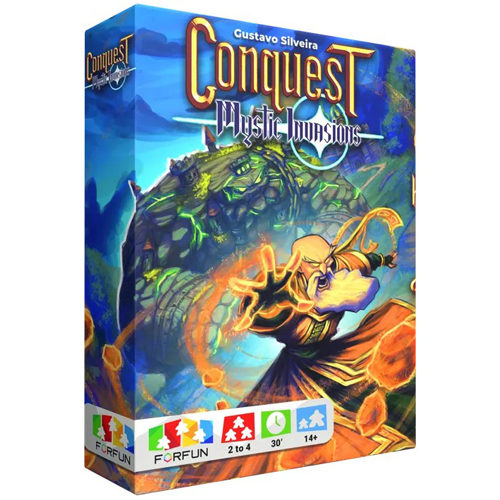 CGS962567 Conquest Mythic Invasions Card Game published by Four Fun Games LLC
