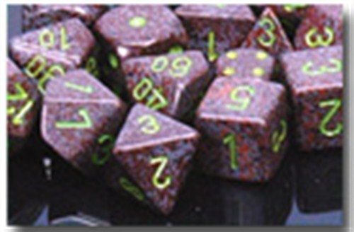 CHXDS05 Chessex Speckled 7 Dice Set - Earth published by Chessex