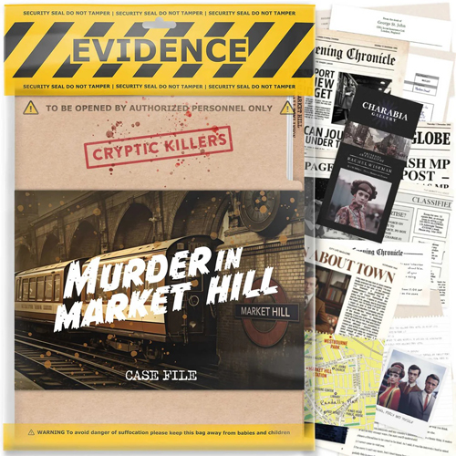 3!CKUKMARKET Cryptic Killers: Murder In Market Hill published by LA Brands Ltd