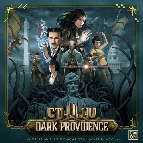 2!CMNDKP001 Cthulhu: Dark Providence Board Game published by CoolMiniOrNot