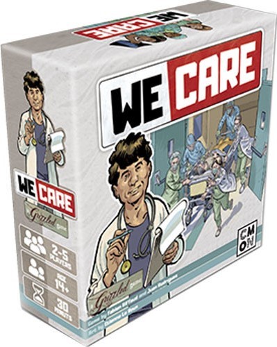 2!CMNGRZ004 The Grizzled Card Game: We Care published by CoolMiniOrNot