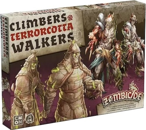 Zombicide Board Game: White Death Climbers And Terrorcotta Pack Expansion
