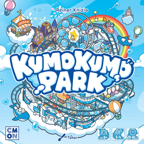 2!CMNKKM001 KumoKumo Park Dice Game published by CoolMiniOrNot