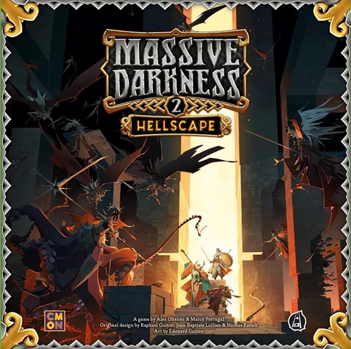 CMNMD015 Massive Darkness 2 Board Game: Hellscape published by CoolMiniOrNot