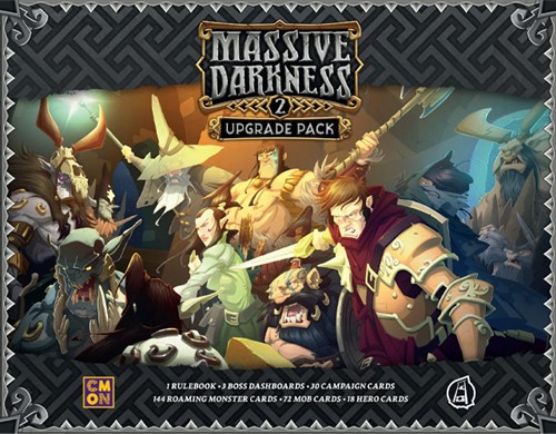 CMNMD021 Massive Darkness 2 Board Game: Upgrade Pack published by CoolMiniOrNot
