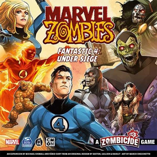 CMNMZB004 Marvel Zombies Board Game: Fantastic Four Under Siege Expansion published by CoolMiniOrNot