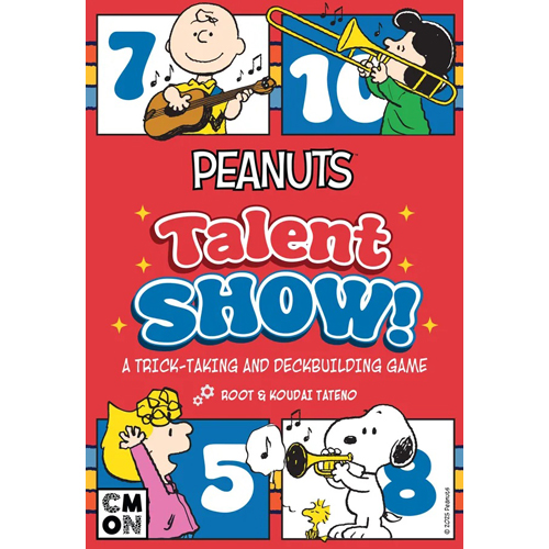CMNPEA001 Peanuts Talent Show! Card Game published by CoolMiniOrNot