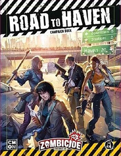 2!CMNRPZ005 Zombicide Chronicles RPG: Road To Haven published by CoolMiniOrNot