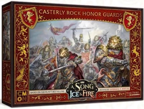 2!CMNSIF213 Song Of Ice And Fire Board Game: Casterly Rock Honor Guards Expansion published by CoolMiniOrNot