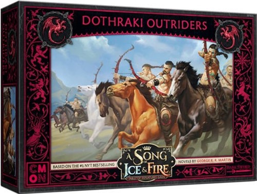 2!CMNSIF603 Song Of Ice And Fire Board Game: Targaryen Dothraki Outriders Expansion published by CoolMiniOrNot
