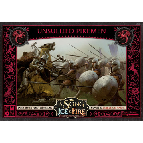 CMNSIF606 Song Of Ice And Fire Board Game: Unsullied Pikemen Expansion published by CoolMiniOrNot