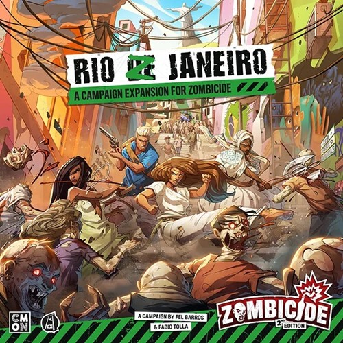 CMNZCD013 Zombicide Board Game: 2nd Edition Rio Z Janeiro Expansion published by CoolMiniOrNot