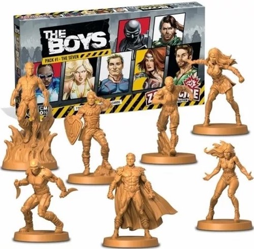 CMNZCDPR10 Zombicide Board Game: 2nd Edition The Boys Pack 1 The Seven published by CoolMiniOrNot