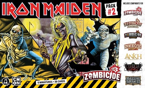 CMNZCDPR114 Zombicide Board Game: 2nd Edition Iron Maiden Pack #2 published by CoolMiniOrNot