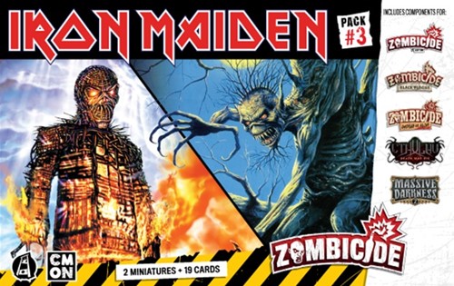 CMNZCDPR115 Zombicide Board Game: 2nd Edition Iron Maiden Pack #3 published by CoolMiniOrNot