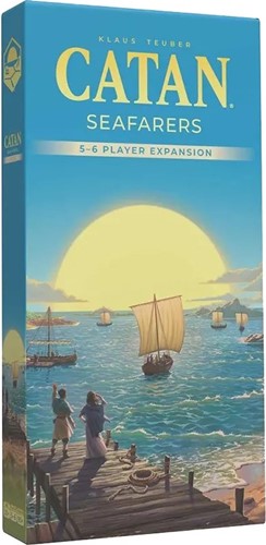 3!CN3084 Catan Board Game: 6th Edition Seafarers 5-6 Player Expansion published by Catan Studios