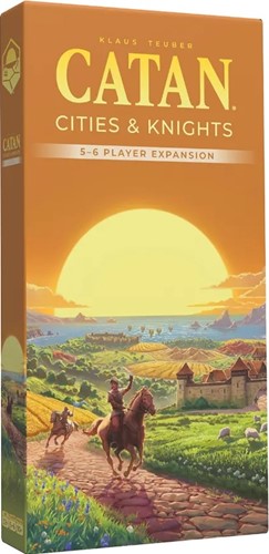 3!CN3088 Catan Board Game: 6th Edition Cities And Knights 5-6 Player Expansion published by Catan Studios