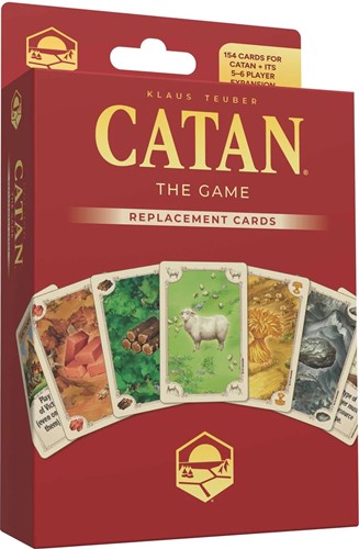 3!CN3281 Catan Board Game: 6th Edition Replacement Cards published by Catan Studios