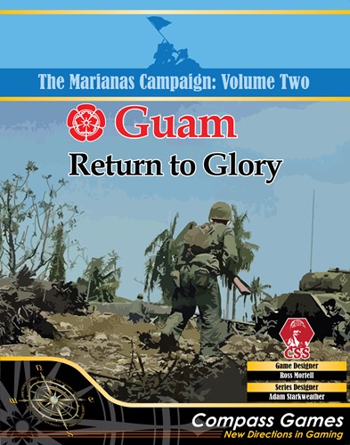COM1053 The Marianas Campaign Volume 2: Guam Return To Glory published by Compass Games
